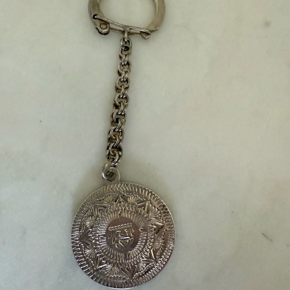 Accessories - Vintage Mexican Sterling Silver Keychain